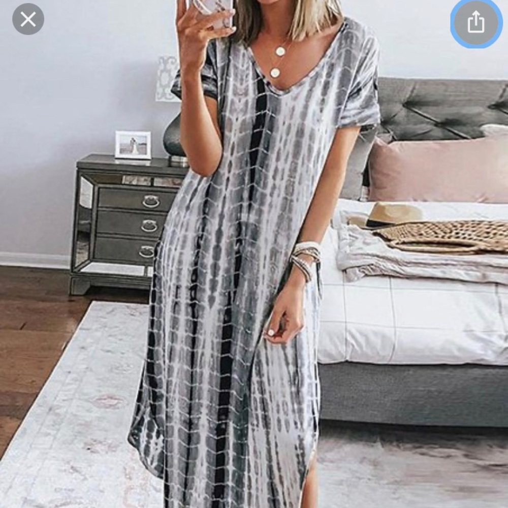 Tie Dye Maxi Dress